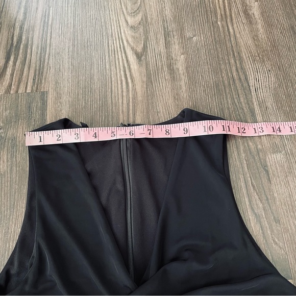 4C Black Lace Belted Midi Dress - Picture 8 of 10